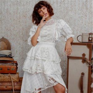 Fillyboo Penzance Gown | white / ivory, dress